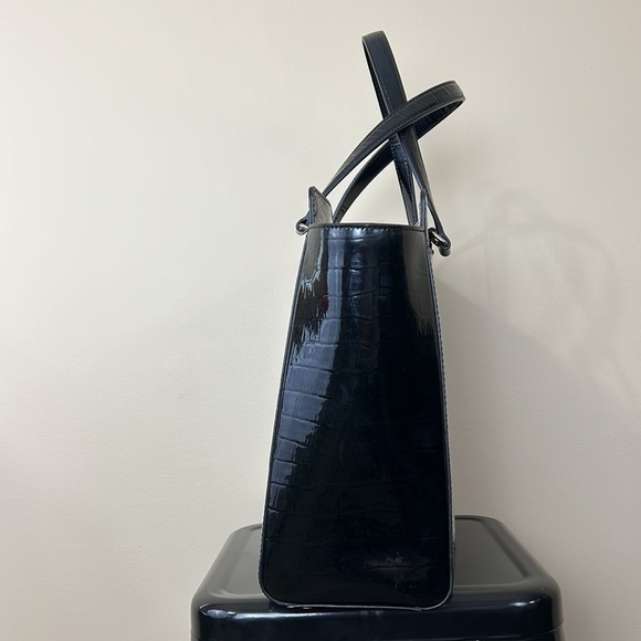 Kate Spade Elissa Croc Embossed Laptop Bag - Picture 8 of 15